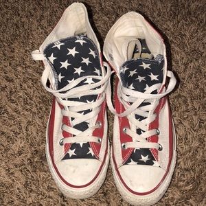 American flag Converse